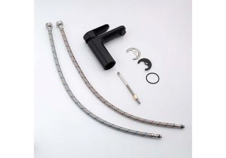 Смеситель для раковины Aquatek Ника AQ1810MB черный